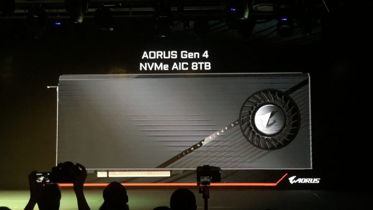 GIGABYTE’s AORUS PCIe 4.0 SSD Hits Read/Write Speeds of over 15,000 MB/s