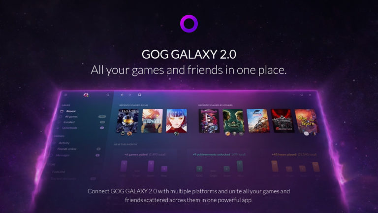 GOG Announces Galaxy 2.0, a Universal Game Launcher