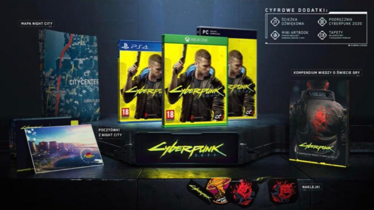 Cyberpunk 2077 Standard Edition Packaging, Physical Goodies Leaked