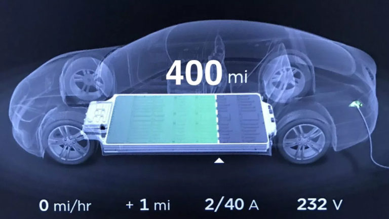 Elon Musk Teases Tesla with 400-Mile Range