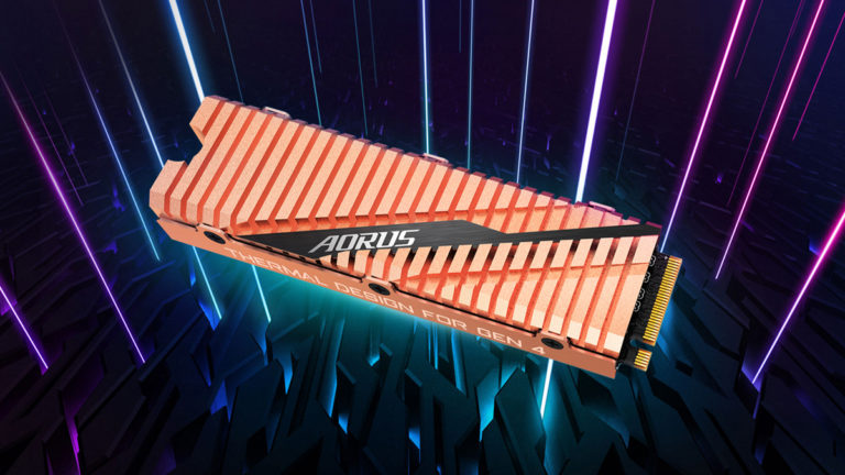 GIGABYTE Claims AORUS NVMe Gen4 SSDs Are Faster on PS5 than PC