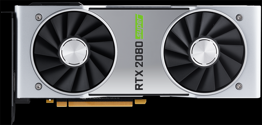 Image of the NVIDIA RTX 2080 SUPER Founders Edition