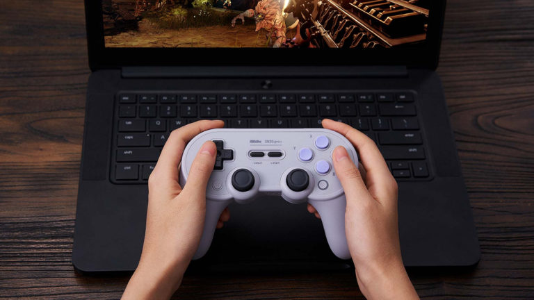 The 8BitDo SN30 Pro+ Is a Retro-Styled Controller for PC and Nintendo Switch Gamers