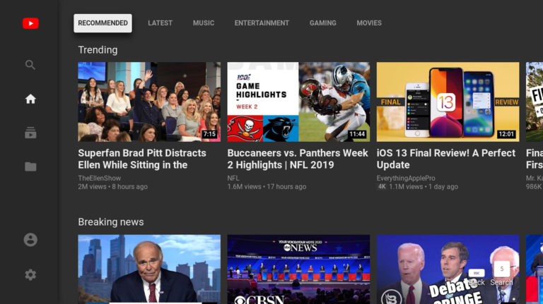 YouTube’s Web-Based TV Interface “Will Be Going Away Soon”
