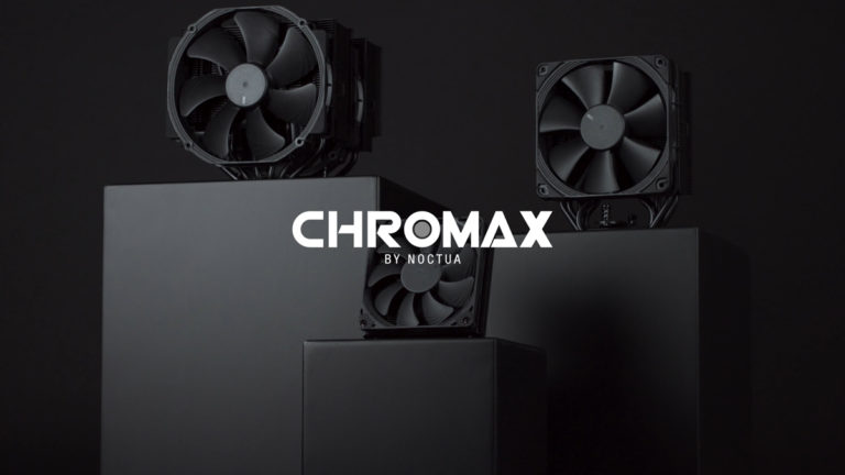 Noctua Succumbs to the Dark Side with All-Black Chromax CPU Coolers