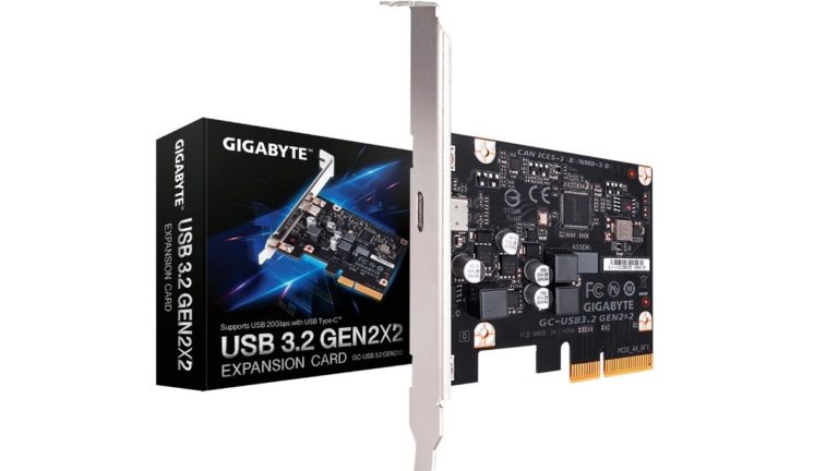 World’s 1st PCIe USB3.2 Card, Meet the Gigabyte GC-USB 3.2 GEN2X2