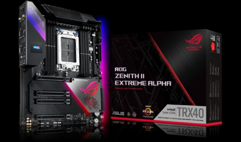 ASUS Releases New ROG Zenith II Extreme Alpha TRX4 Motherboard