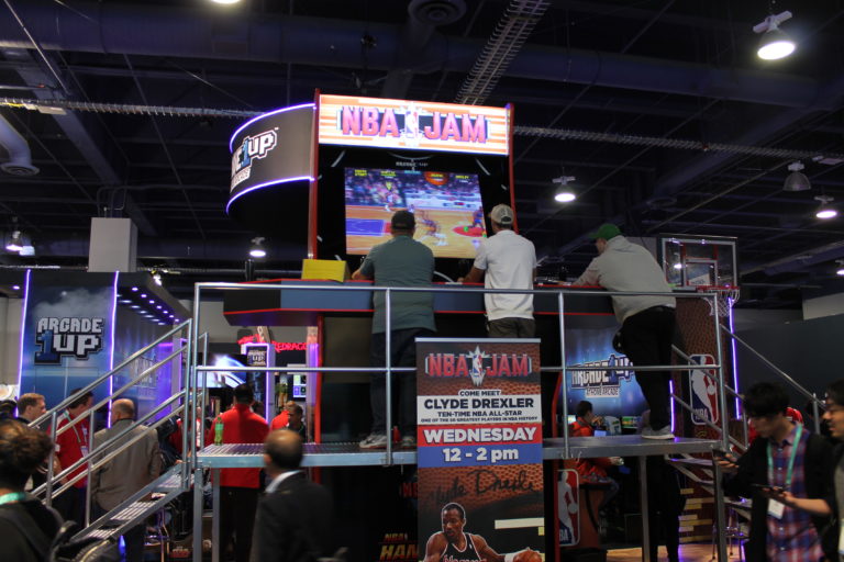 Giant NBA Jam Arcade Console Spotted at CES