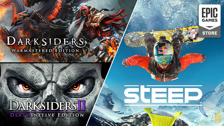 Get Your Free Copies of “Darksiders,” “Darksiders II,” and “Steep” on the Epic Games Store