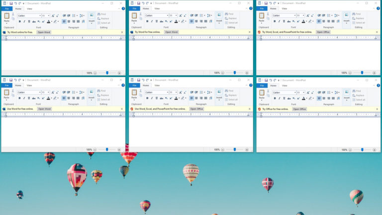 Microsoft Is Testing a New, Groundbreaking Feature for WordPad: Ads for Office Web Apps