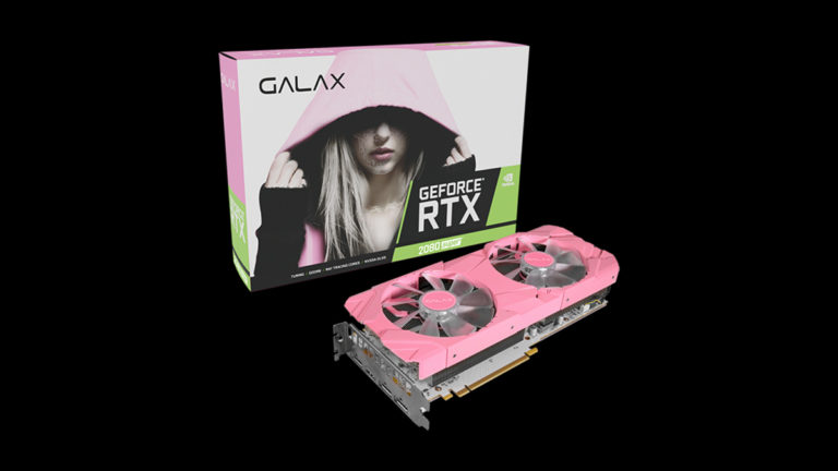 Black or White GPUs Not Your Fancy? GALAX Announces GeForce RTX 2070 Super EX Pink Edition