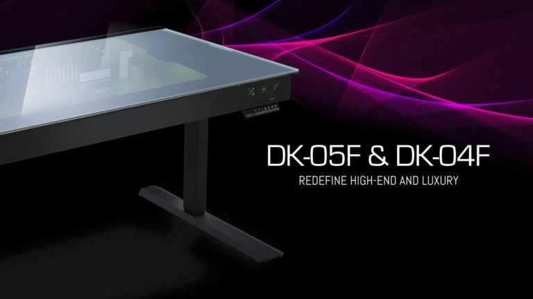 Lian Li’s New Motorized Standing Desk Doubles As a Gigantic PC Case That Can Fit Two E-ATX Setups
