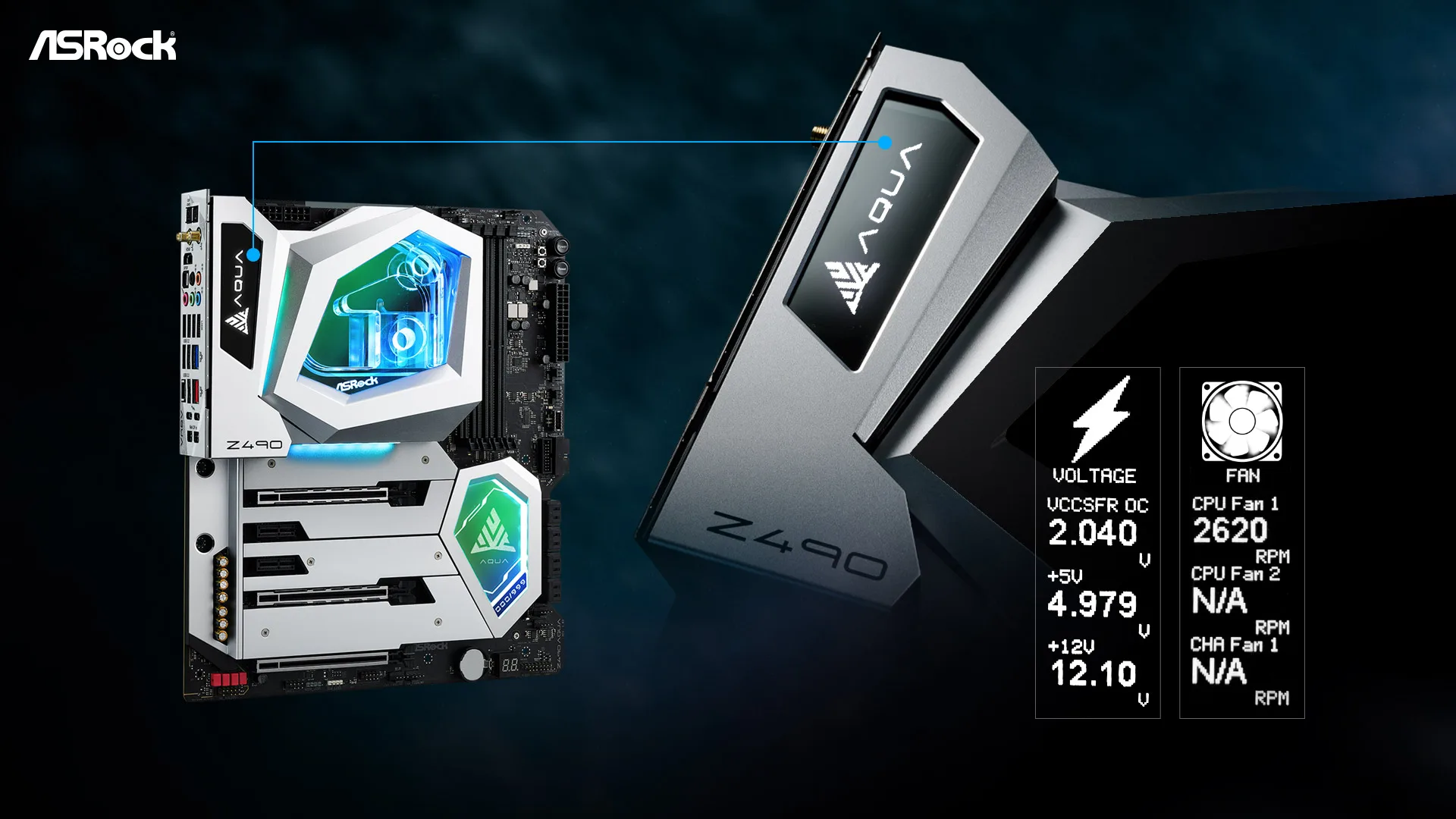 [PR] ASRock Launches Flagship Z490 AQUA WaterCooled Motherboard for
