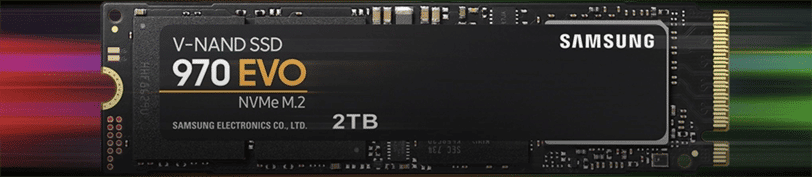 Samsung 970 EVO 1TB SSD Banner