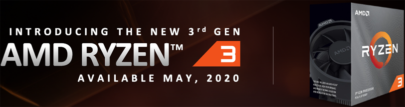 AMD Ryzen 3 3300X CPU Banner