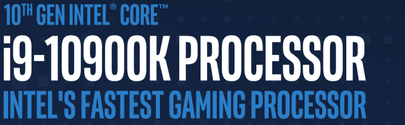 Intel Core i9-10900K CPU Review Banner