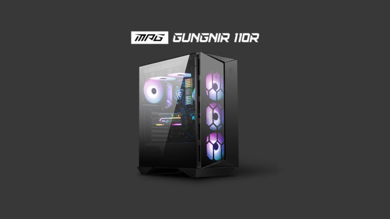 [PR] MSI Launches MPG GUNGNIR and MAG VAMPIRIC Cases with Tempered Glass, Insta-Light Loop Functions
