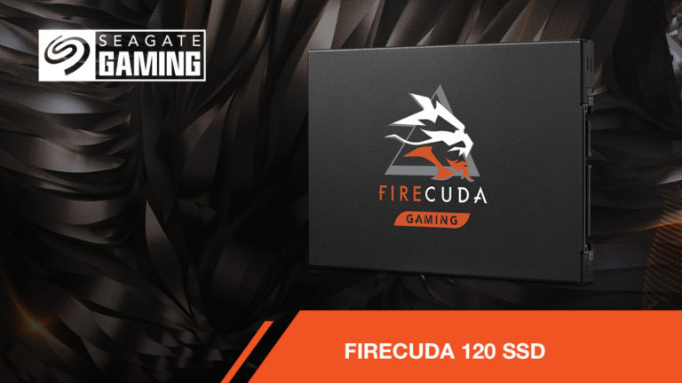 [PR] Seagate Breathes Life into Gaming Rigs with New FireCuda 120 500 GB, 1 TB, 2 TB, and 4 TB SATA SSDs