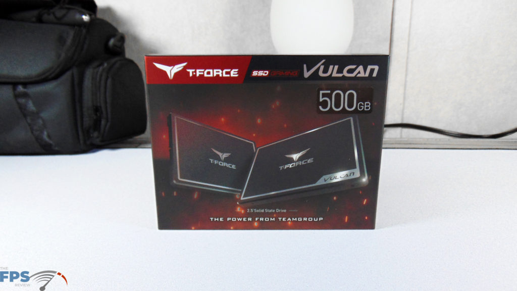 TeamGroup T-Force Vulcan 500GB SSD box