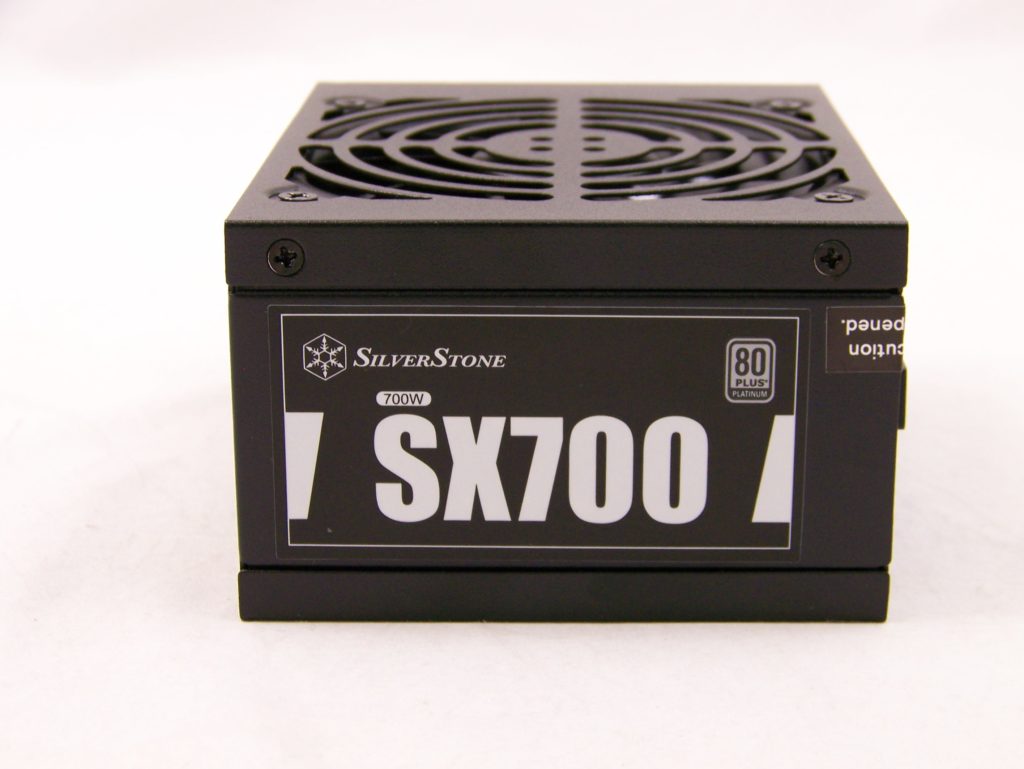 silverstone sx700-pt power supply on white background