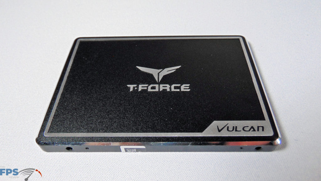 TeamGroup T-Force Vulcan 500GB SSD on white background showcasing product