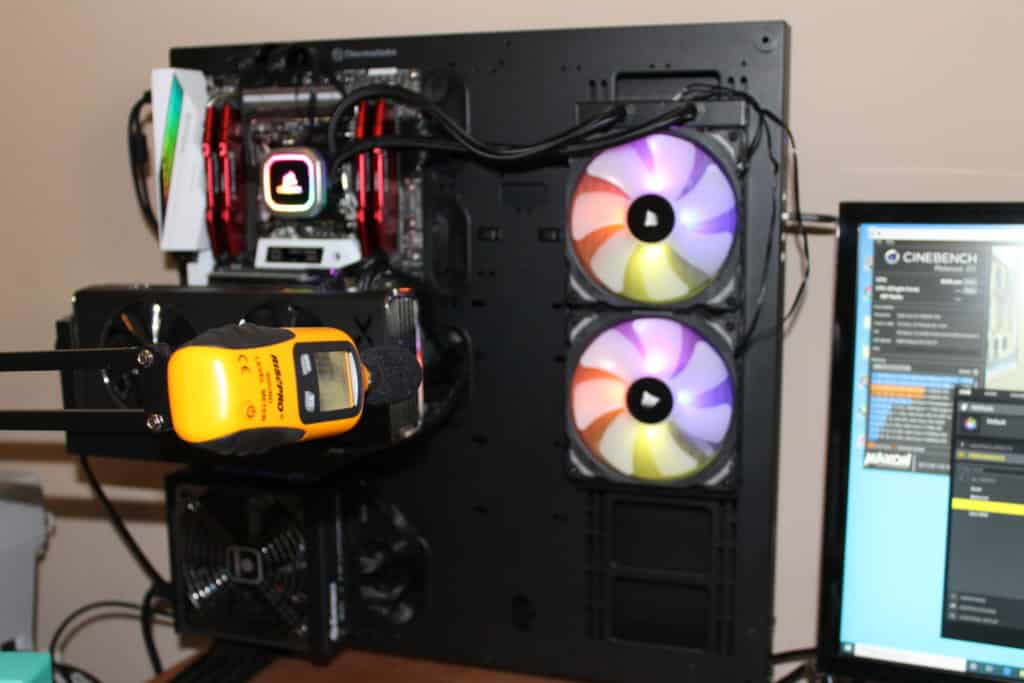 The FPS Review's AIO CPU Cooling Test Rig