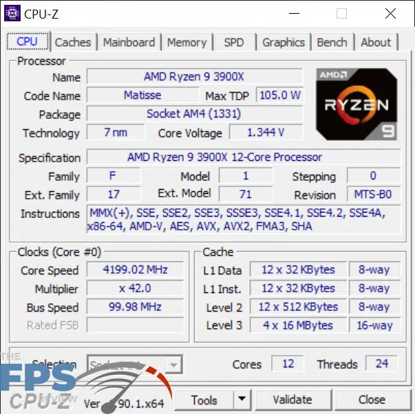 ASRock X570 Creator Motherboard CPU-Z Overclocking