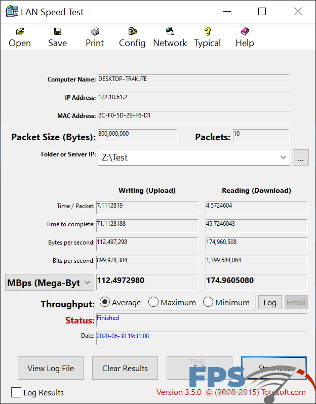 MSI MPG Z490 Gaming Carbon WiFi Motherboard Lan Testing