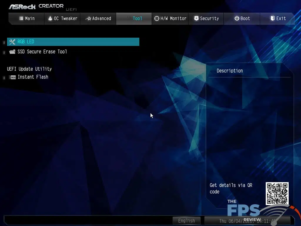 ASRock X570 Creator Motherboard BIOS Tool