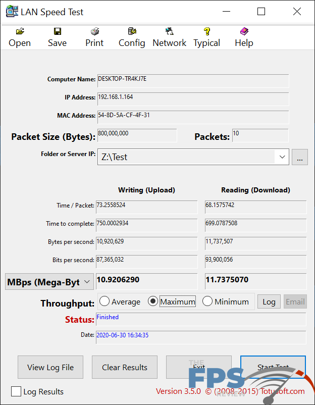 MSI MPG Z490 Gaming Carbon WiFi Motherboard WiFi testing