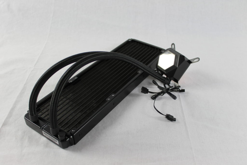 SilverStone PF360-ARGB AIO Cooler on Table