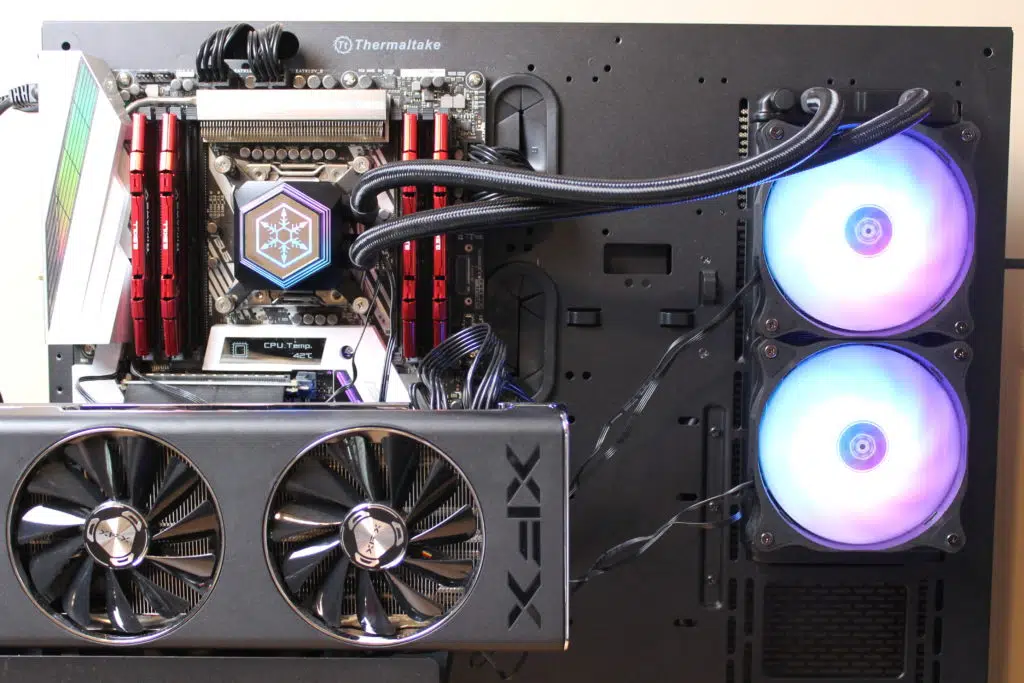 SilverStone PF240 In Operation