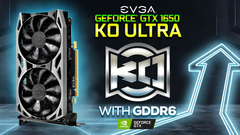 [PR] EVGA Introduces GeForce GTX 1650 KO with GDDR6 Memory