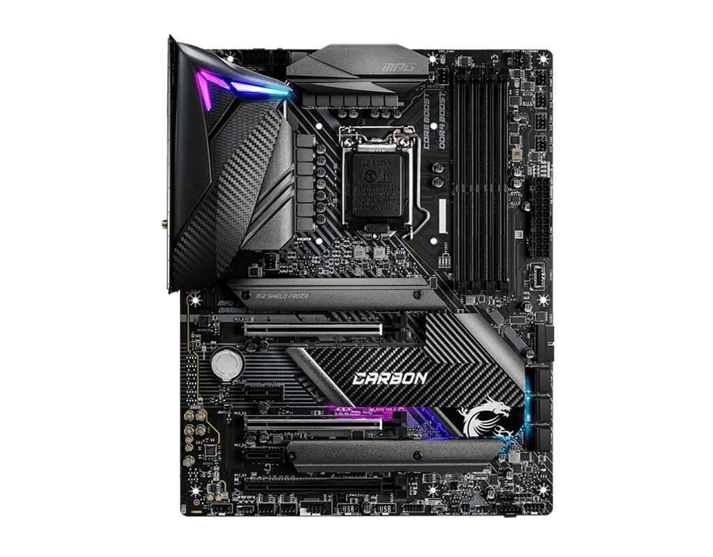 MSI MPG Z490 Gaming Carbon WiFi Motherboard