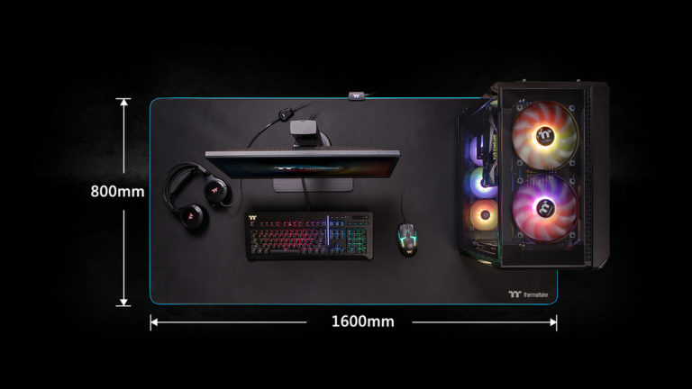 [PR] Thermaltake Introduces M900 XXL RGB Mouse Pad