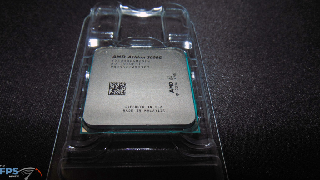 AMD Athlon 3000G in packaging