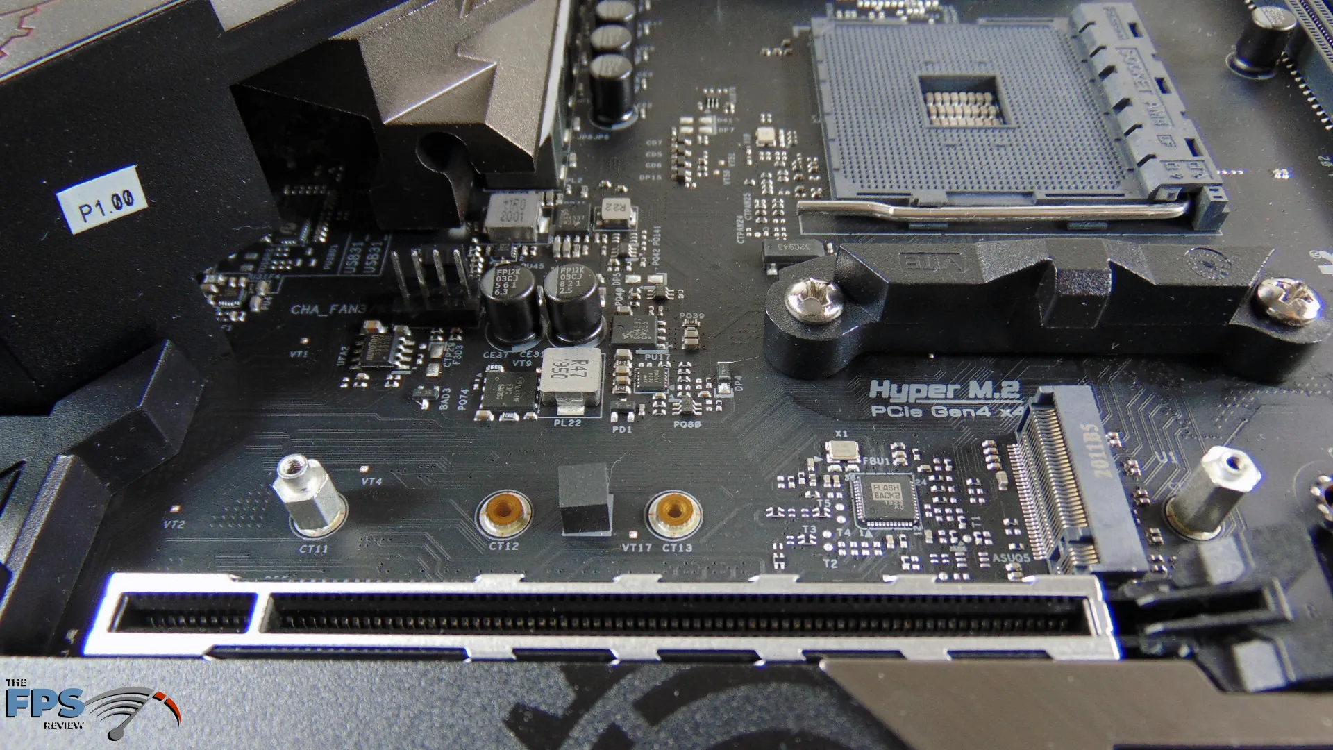 ASRock B550 Taichi Motherboard Hyper M.2 Slot