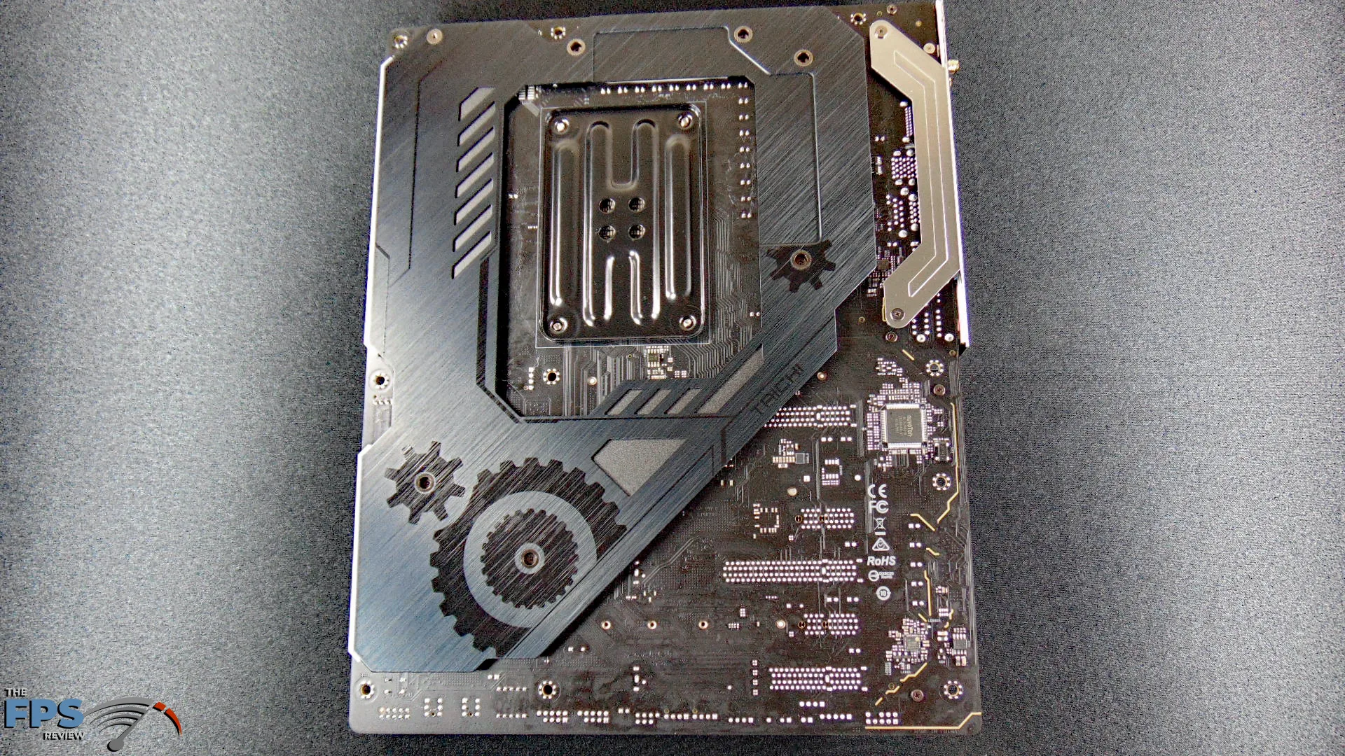 ASRock B550 Taichi Motherboard Back of Motherboard