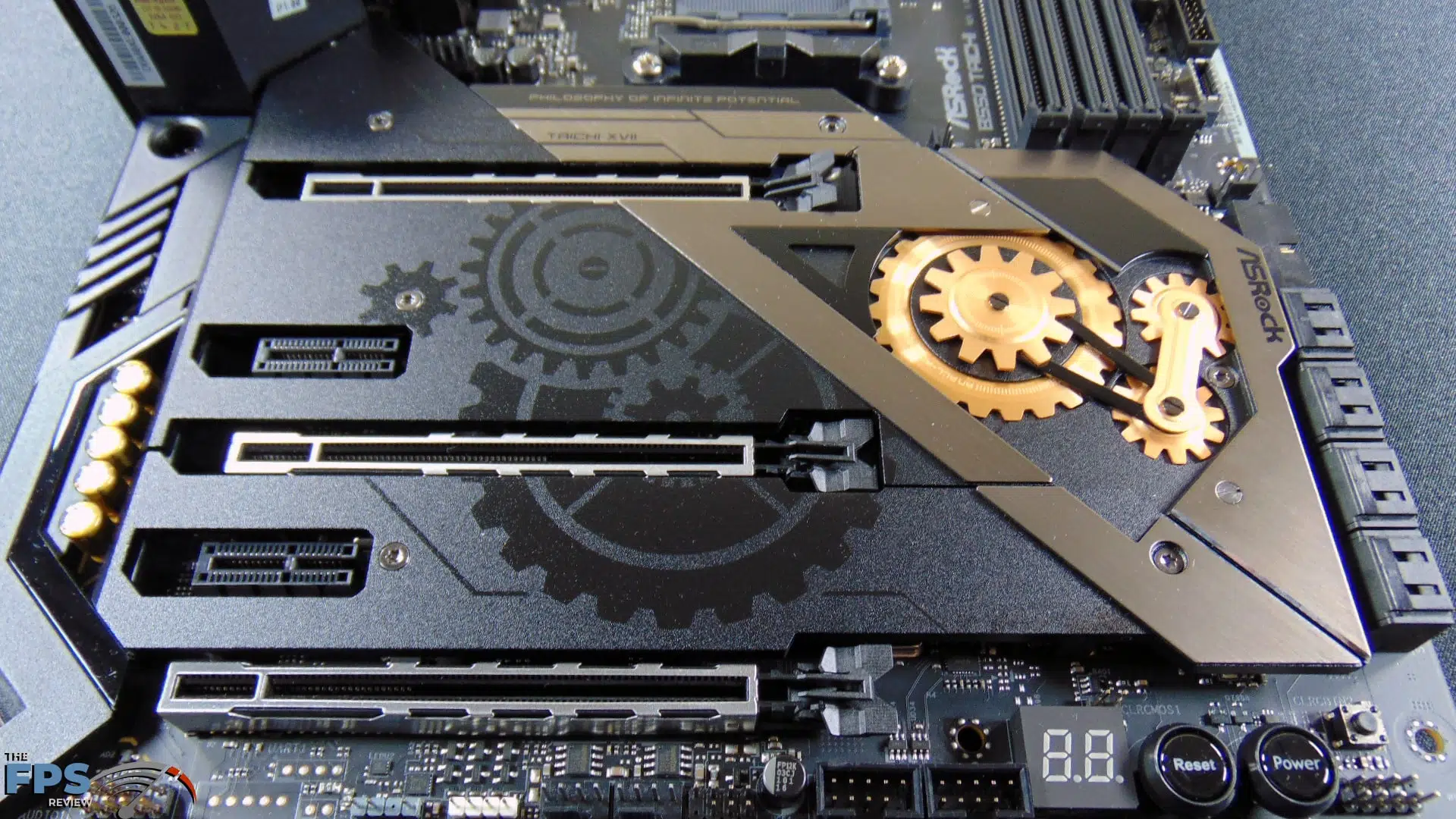 ASRock B550 Taichi Motherboard Cover Plates