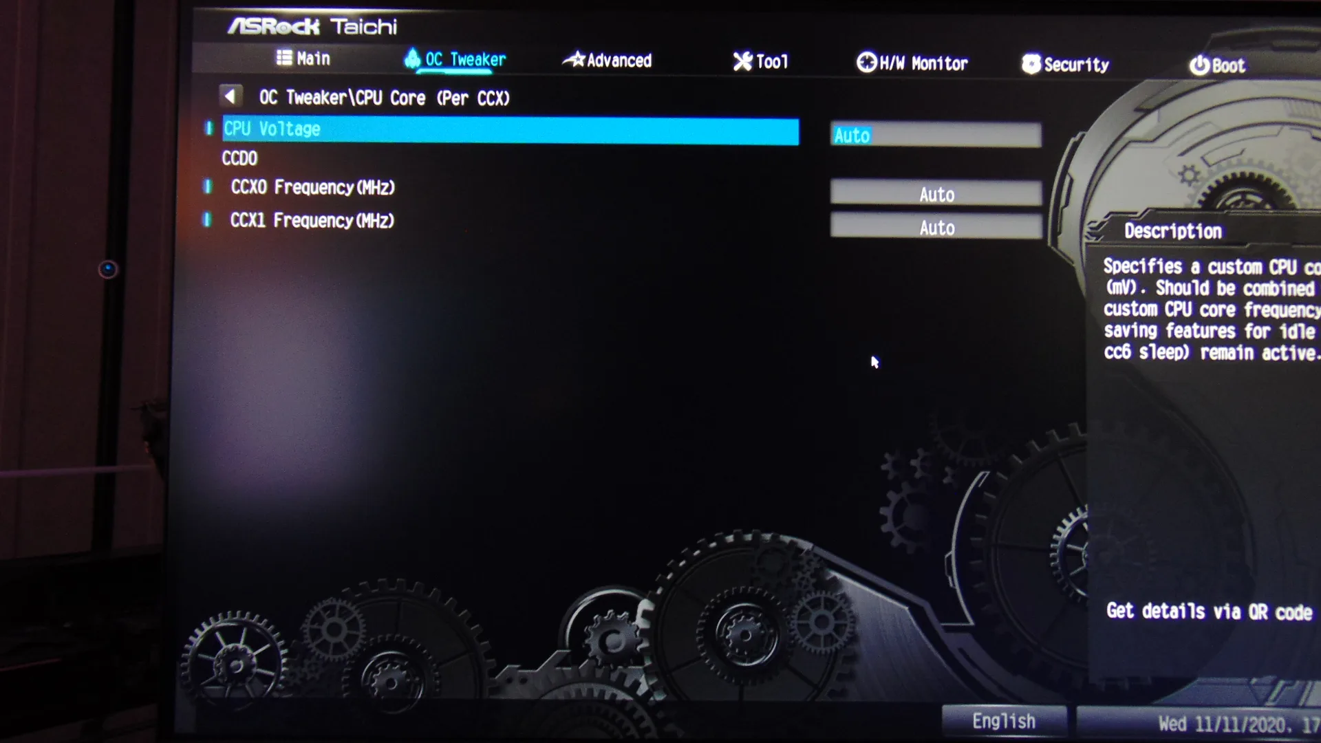 ASRock B550 Taichi Motherboard BIOS