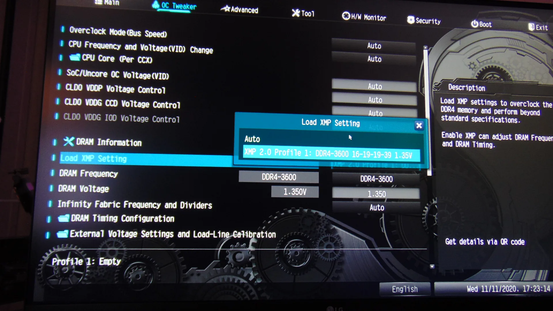 ASRock B550 Taichi Motherboard BIOS