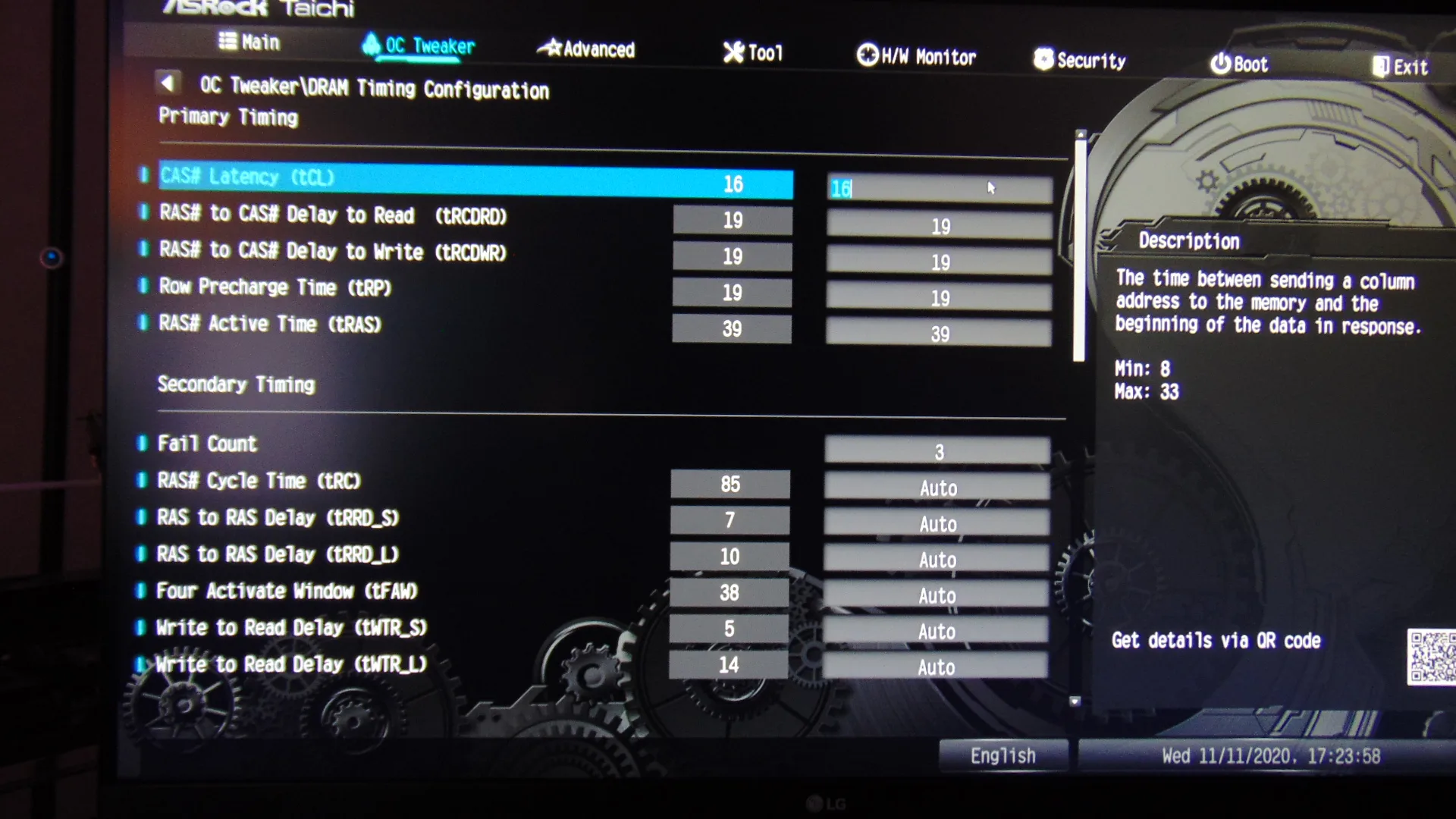 ASRock B550 Taichi Motherboard BIOS
