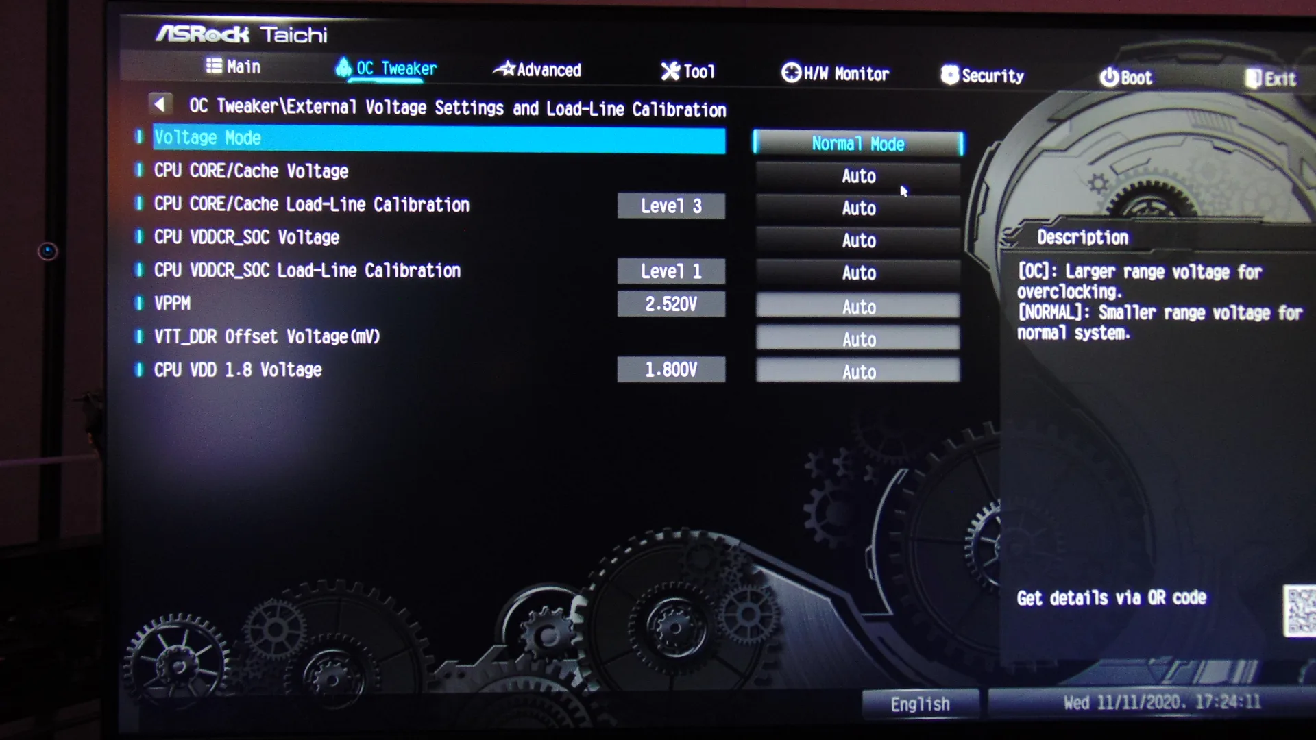 ASRock B550 Taichi Motherboard BIOS