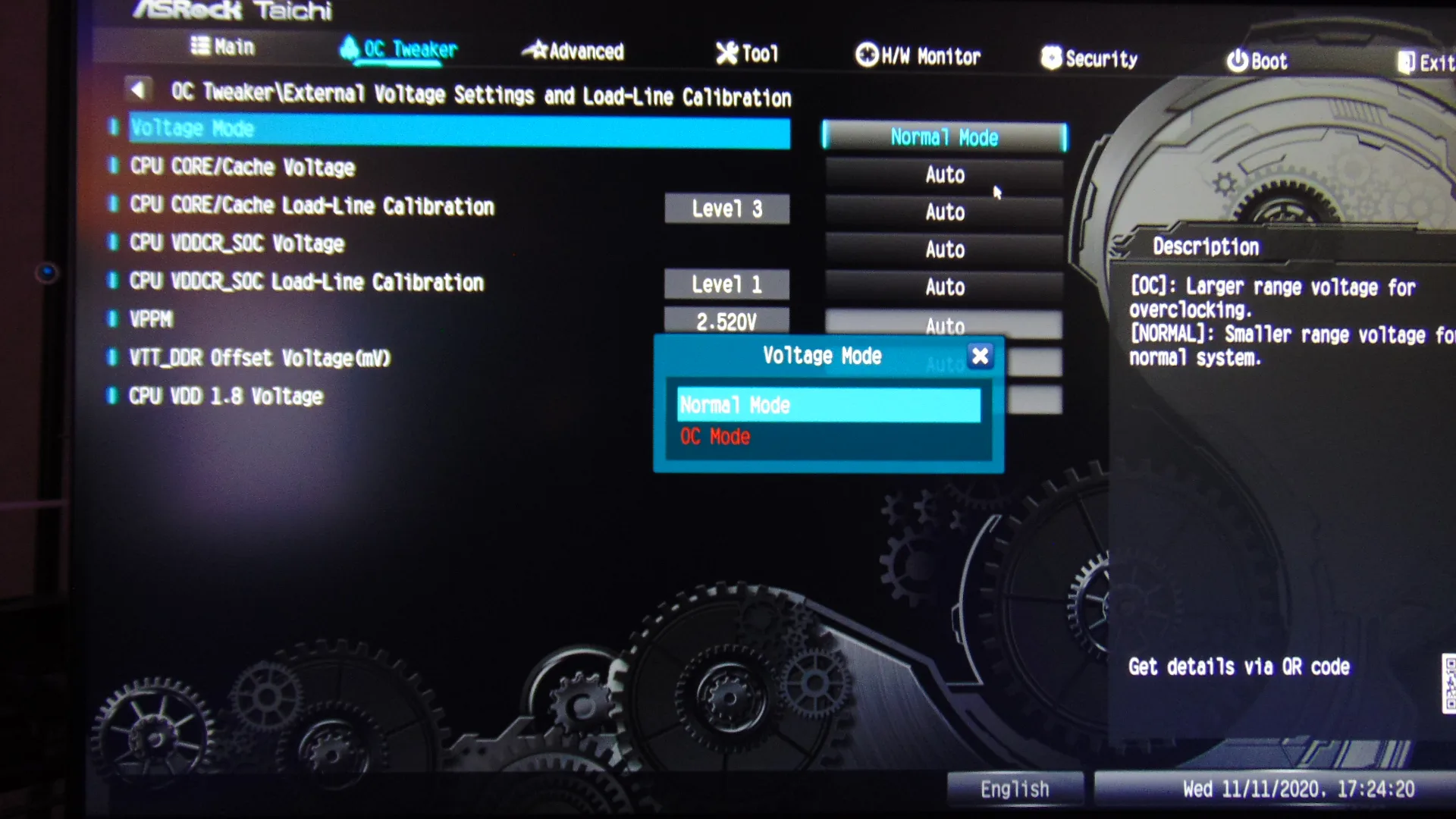ASRock B550 Taichi Motherboard BIOS