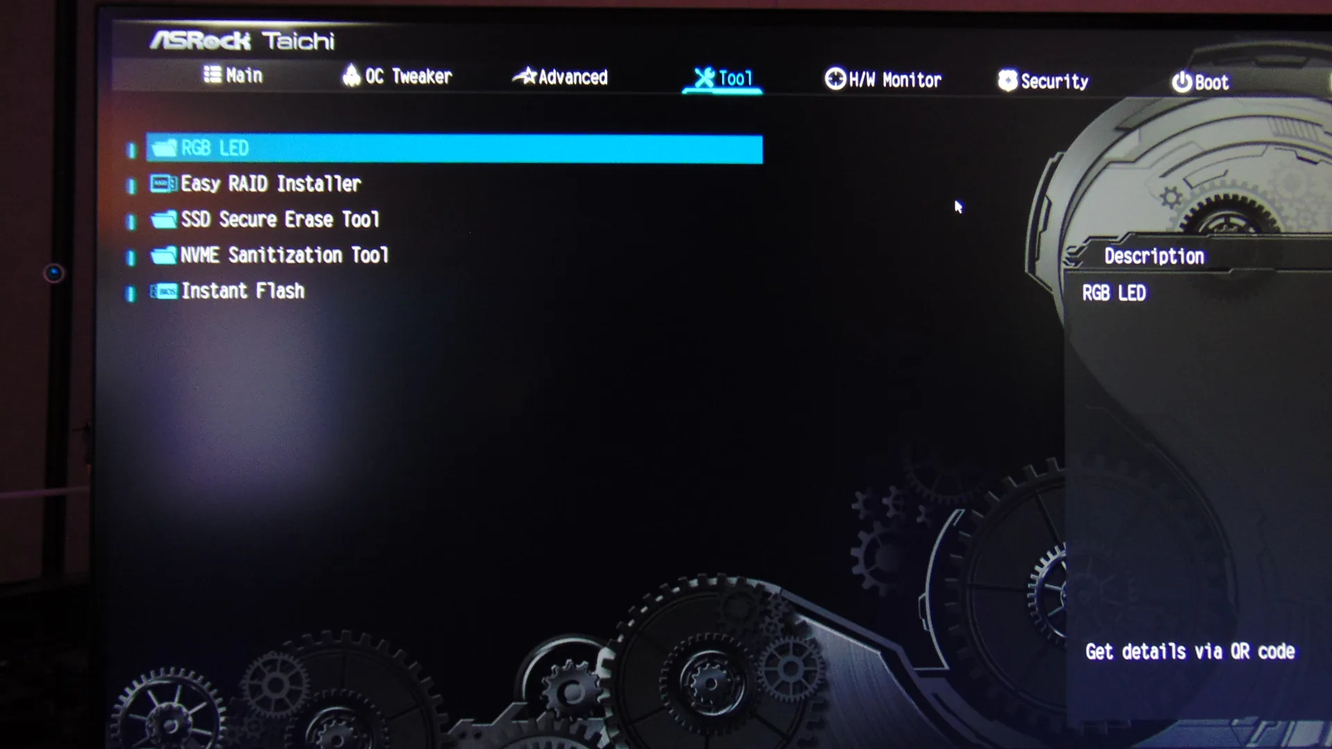 ASRock B550 Taichi Motherboard BIOS