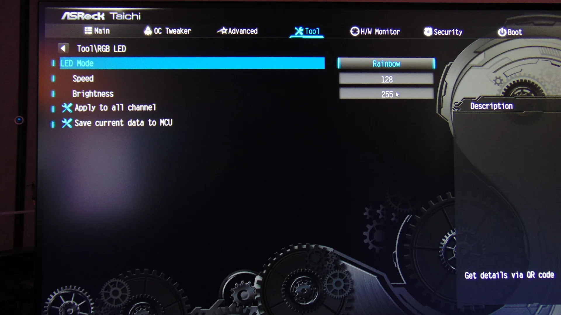 ASRock B550 Taichi Motherboard BIOS