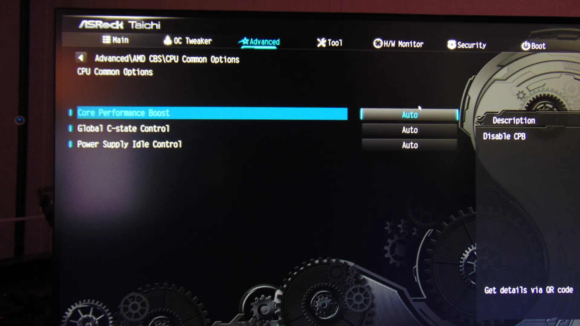 ASRock B550 Taichi Motherboard BIOS
