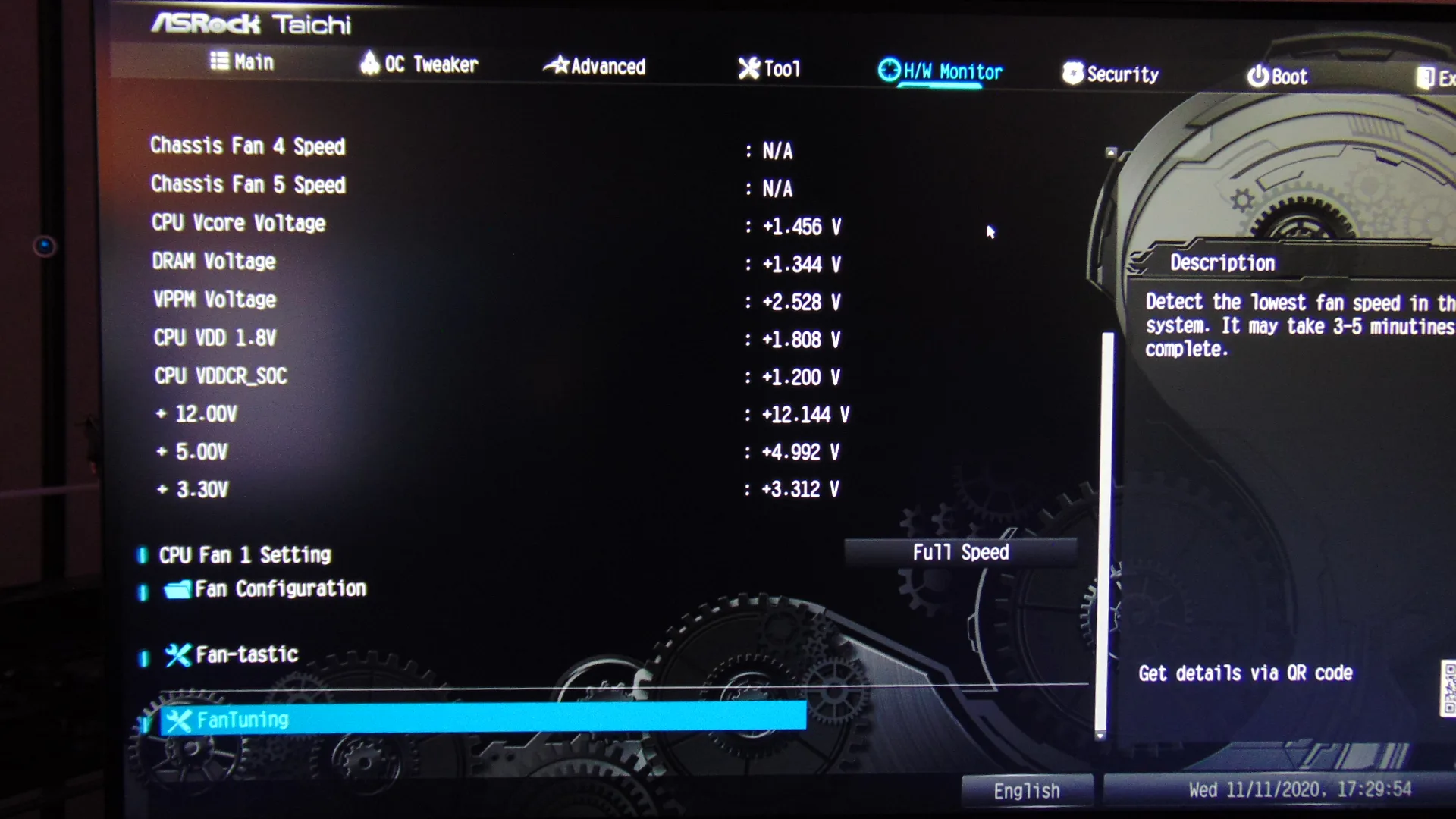 ASRock B550 Taichi Motherboard BIOS
