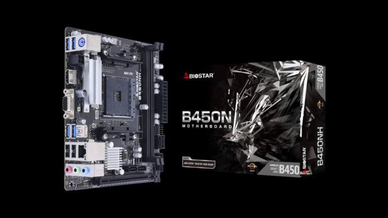 BIOSTAR Announces B450NH Mini-ITX Motherboard for AMD Ryzen Processors