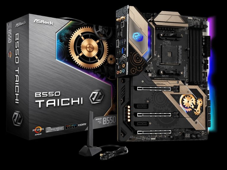 ASRock B550 Taichi Motherboard Featured Image
